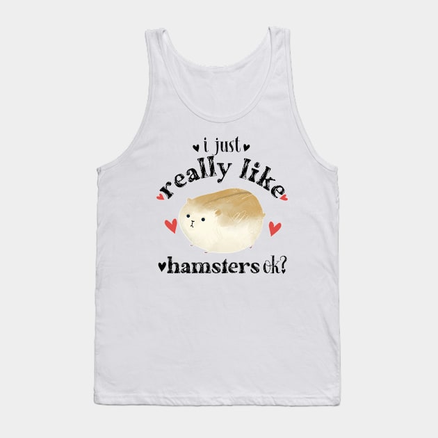 Hamster Tank Top by Carolina Cabreira